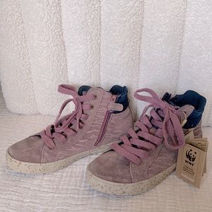 NWT Geox kids high top zipper boots